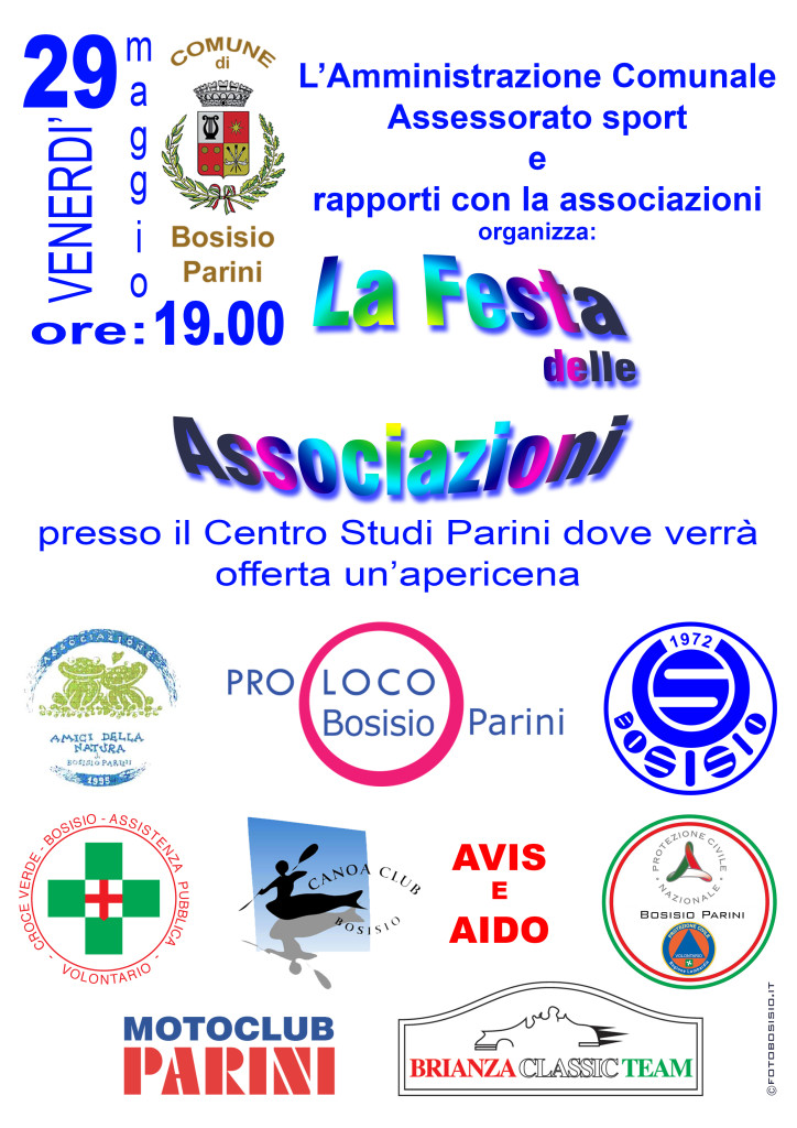 Locandina Festa delle Associazioni