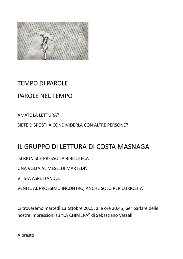 gruppo lettura Costa