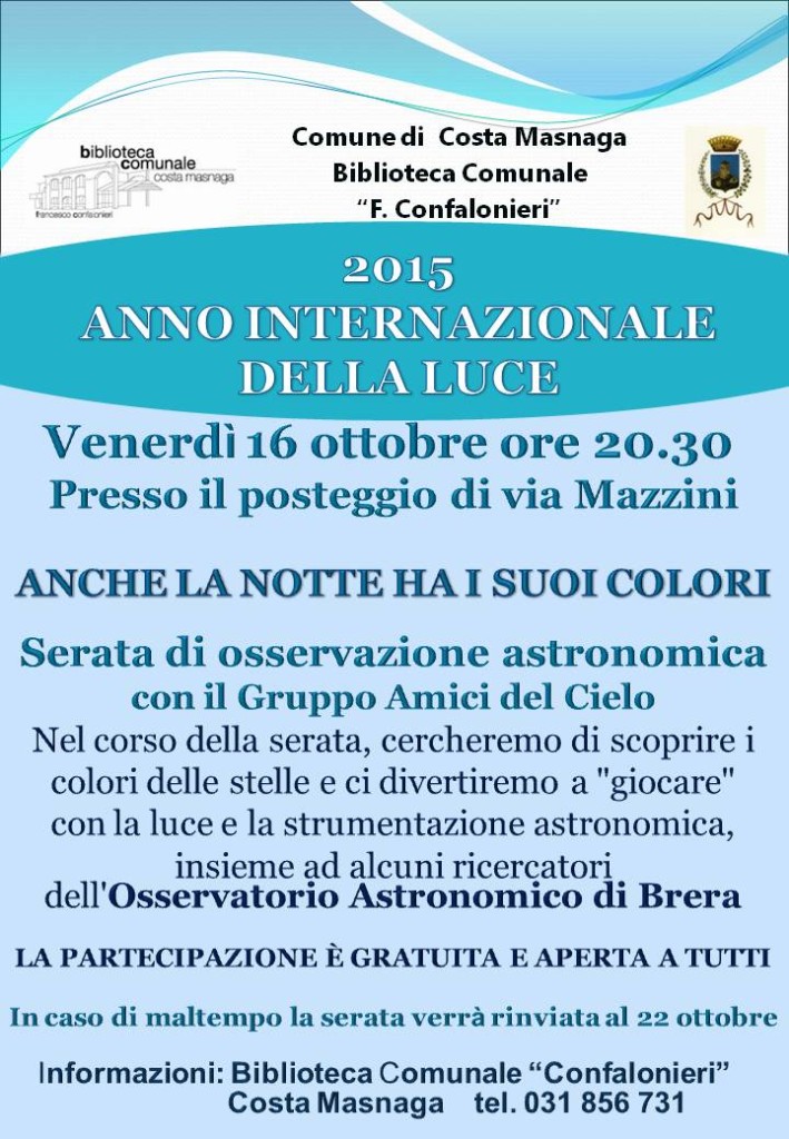 Costa astronomia