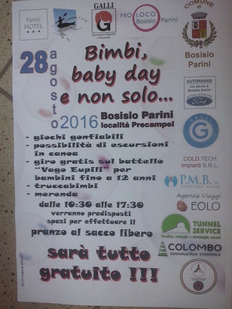 Bosisio bimbi day