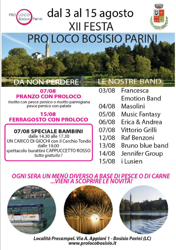 bosisio festa proloco