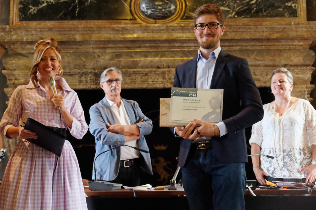 Alberto Ghezzi (BG) Primo premio racconto inedito - con R. Pretto - Alberto Buscaglia - Maria Grazia Sassi__ph Lucio Elio_b